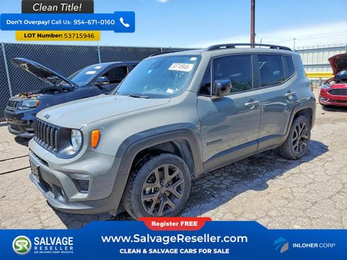 Used 2022 Jeep Renegade Altitude w/ Convenience Group AWD/4WD image 1