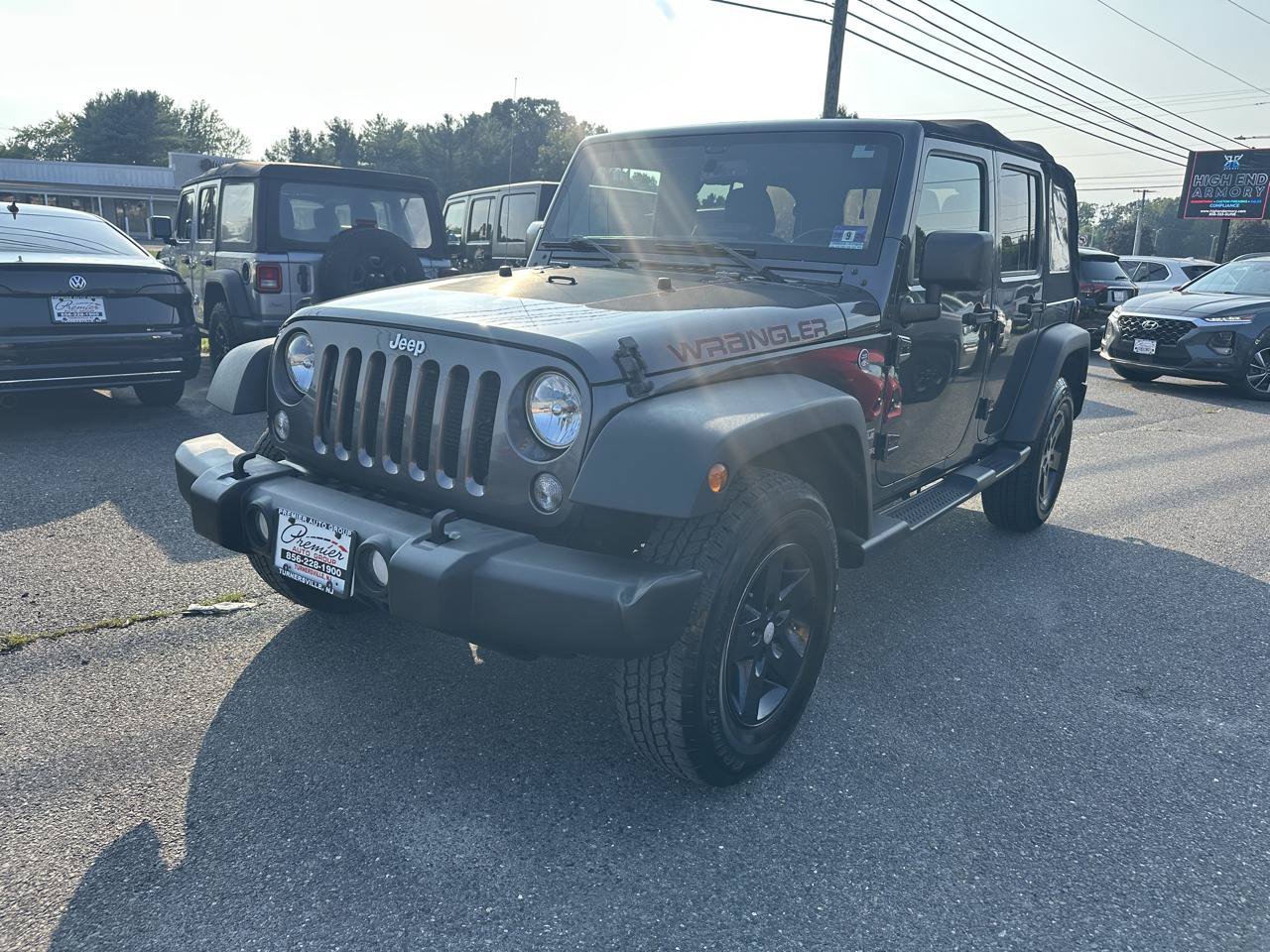 Used 2017 Jeep Wrangler Unlimited Sport w/ Quick Order Package 24S AWD/4WD image 1