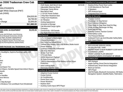 New 2026 RAM 3500 Tradesman image 37