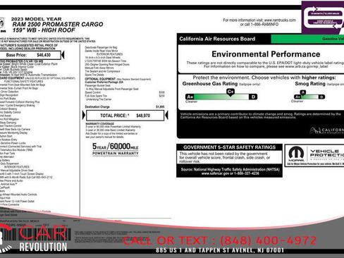 Used 2023 RAM ProMaster 2500 FWD image 12