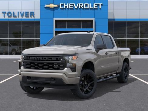 New 2026 Chevrolet Silverado 1500 Custom w/ Turbomax Blackout Package AWD/4WD image 7