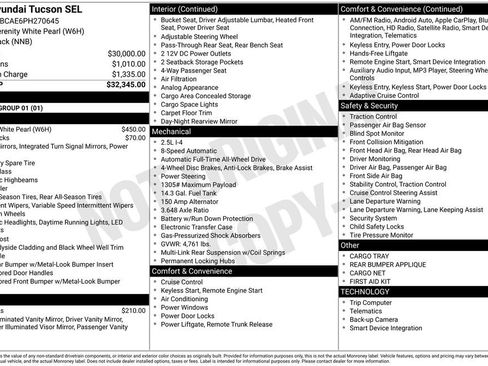 Used 2023 Hyundai Tucson SEL image 34
