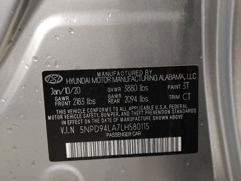 Used 2020 Hyundai Elantra ECO w/ Cargo Package (C1) FWD image 33