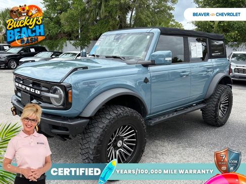 Used 2022 Ford Bronco Outer Banks w/ Sasquatch Package AWD/4WD image 1