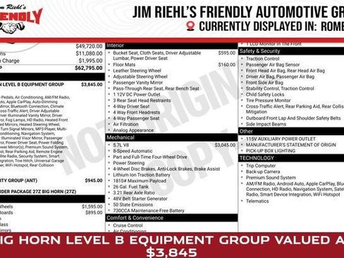 Used 2023 RAM 1500 Big Horn image 1