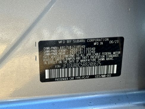 Certified 2024 Subaru Impreza 2.0i AWD/4WD image 28