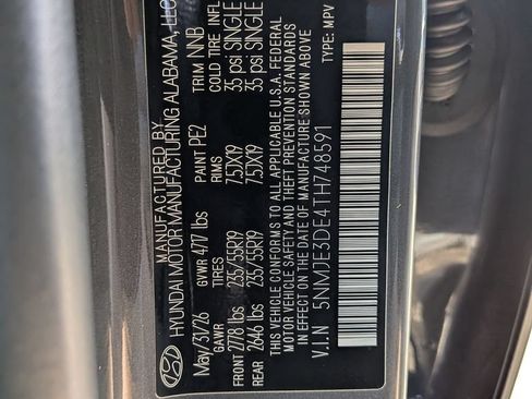 New 2026 Hyundai Tucson Limited FWD image 37
