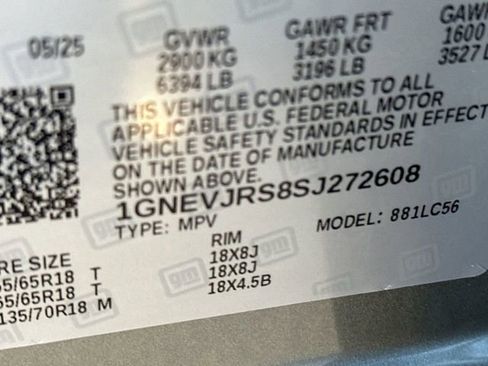 Used 2025 Chevrolet Traverse Z71 w/ Enhanced Driving Package image 20