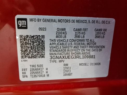 Certified 2024 Chevrolet Equinox LT AWD/4WD image 34