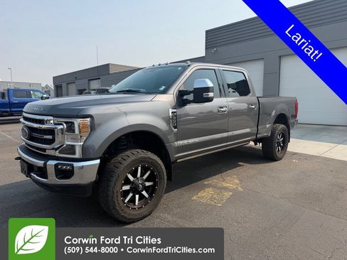 Used 2021 Ford F350 Lariat w/ Lariat Ultimate Package AWD/4WD image 5