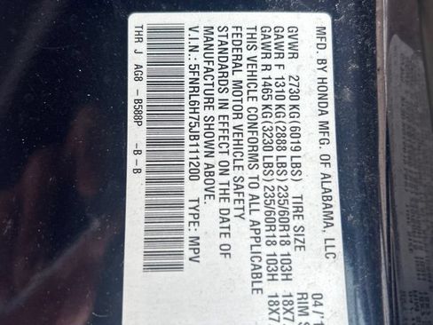 Used 2018 Honda Odyssey EX-L image 24