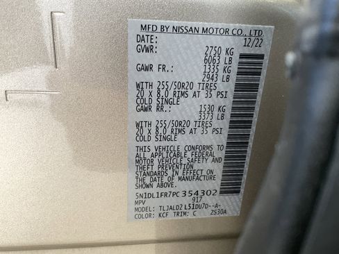 Used 2023 INFINITI QX60 Luxe w/ Performance Audio Package image 35