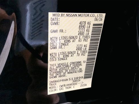 Used 2016 Nissan Titan SL image 32