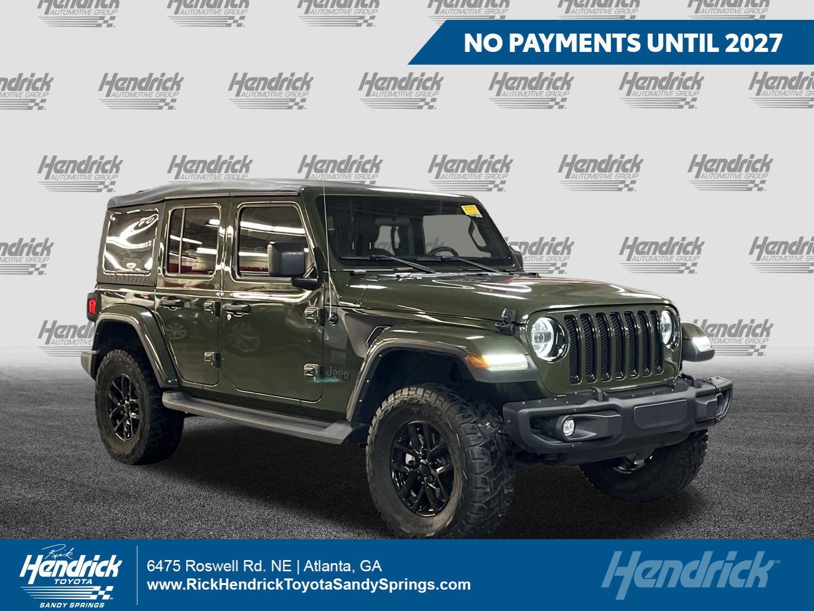 Used 2023 Jeep Wrangler Unlimited Sport AWD/4WD image 1