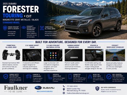 Used 2025 Subaru Forester Touring AWD/4WD image 2