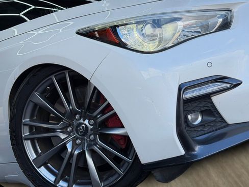 Used 2019 INFINITI Q50 Red Sport 400 w/ Sensory Package RWD image 26