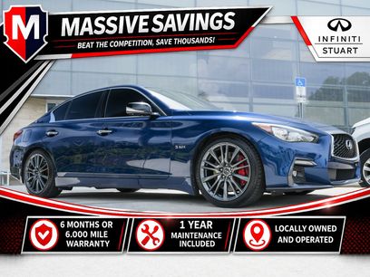 Used 2018 INFINITI Q50 Red Sport 400 w/ Sensory Package (Sport)
