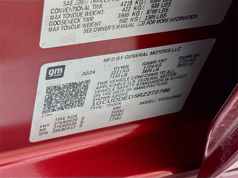 Used 2024 Chevrolet Silverado 1500 LT w/ Texas Edition Plus image 30