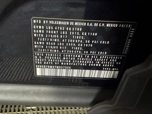 Used 2026 Volkswagen Tiguan S FWD image 34