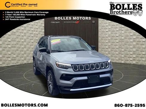 Certified 2022 Jeep Compass Limited w/ Elite Group AWD/4WD image 1