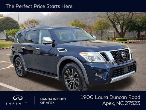 Used 2017 Nissan Armada Platinum w/ Captain Seat Package image 1