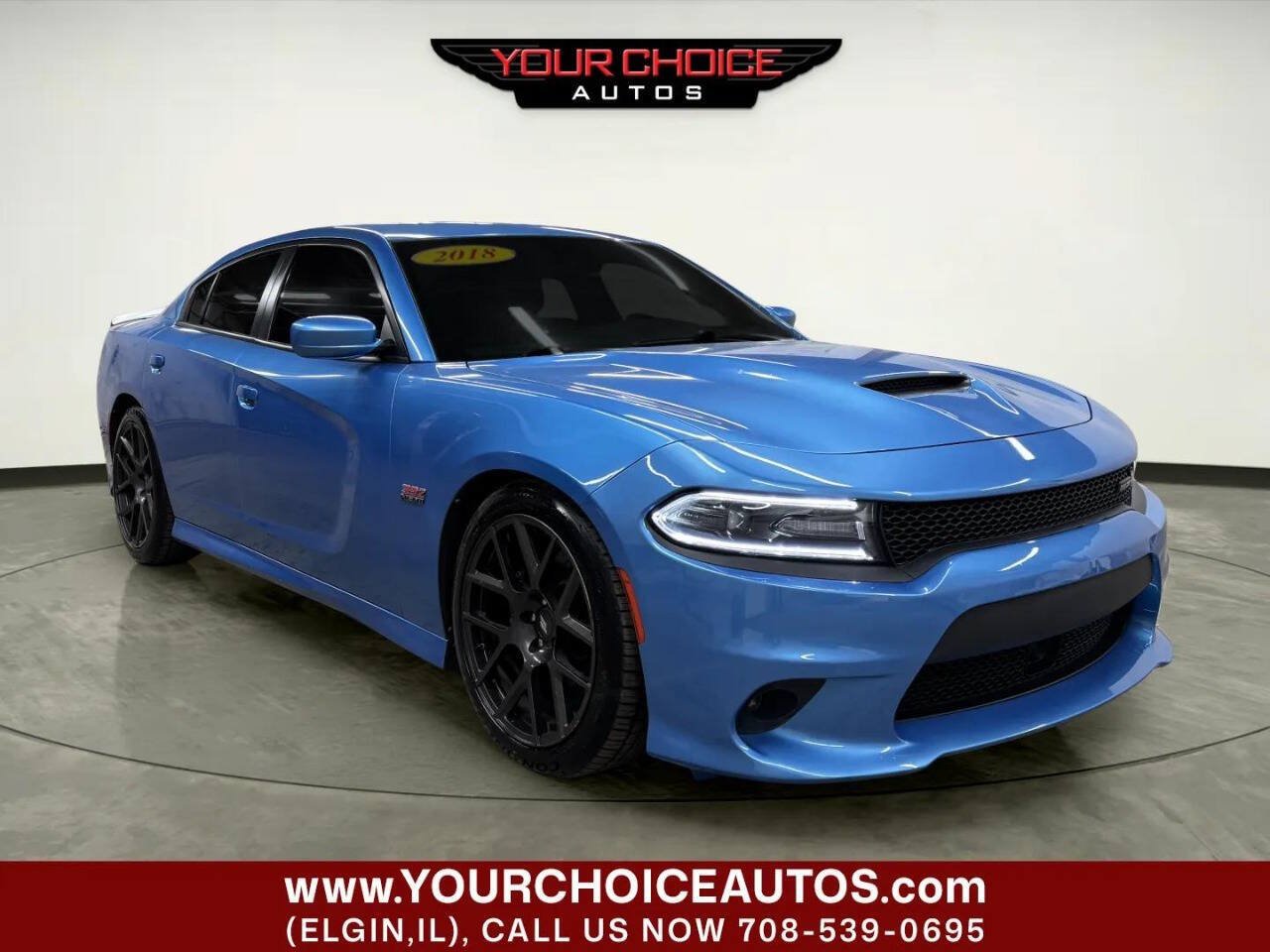 Used 2018 Dodge Charger R/T Scat Pack RWD image 8