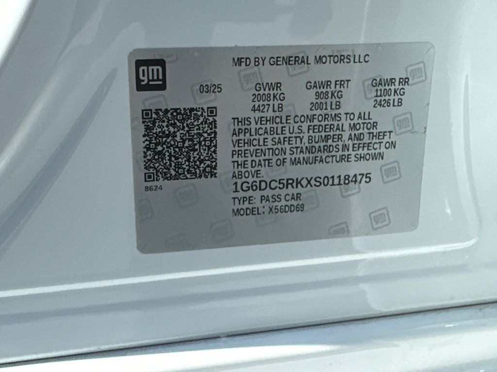 Used 2025 Cadillac CT4 Sport w/ Super Cruise Package RWD image 33