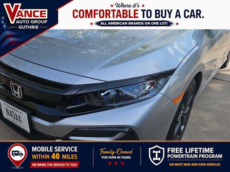 Used 2020 Honda Civic EX image 1