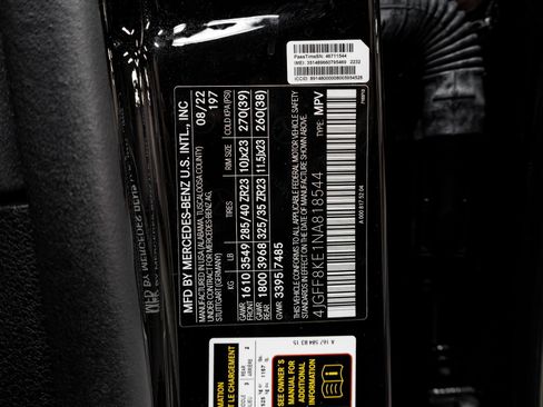 Used 2022 Mercedes-Benz GLS 63 AMG 4MATIC image 80