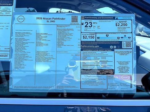 New 2026 Nissan Pathfinder SL FWD image 13
