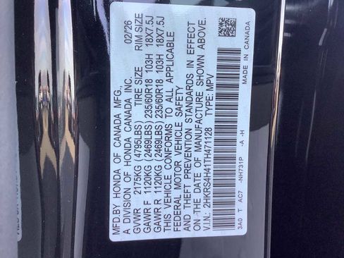 New 2026 Honda CR-V EX image 22
