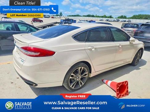 Used 2017 Ford Fusion Titanium AWD/4WD image 4