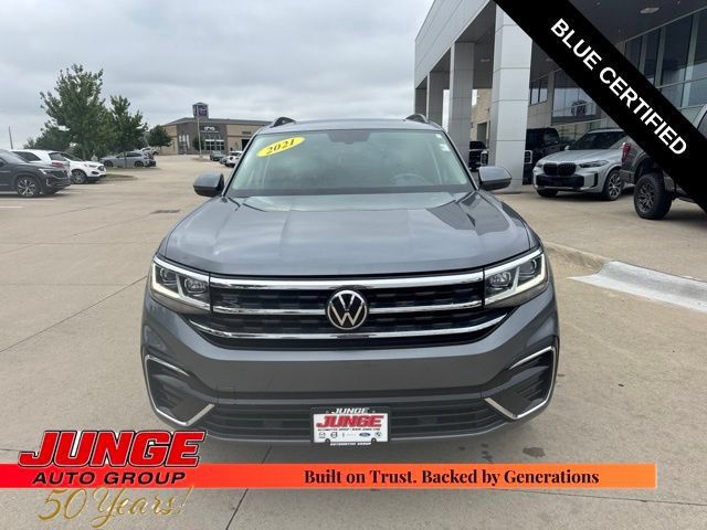 Used 2021 Volkswagen Atlas SE w/ Panoramic Sunroof Package AWD/4WD image 2