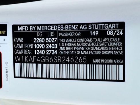 Certified 2025 Mercedes-Benz C 300 Sedan image 30