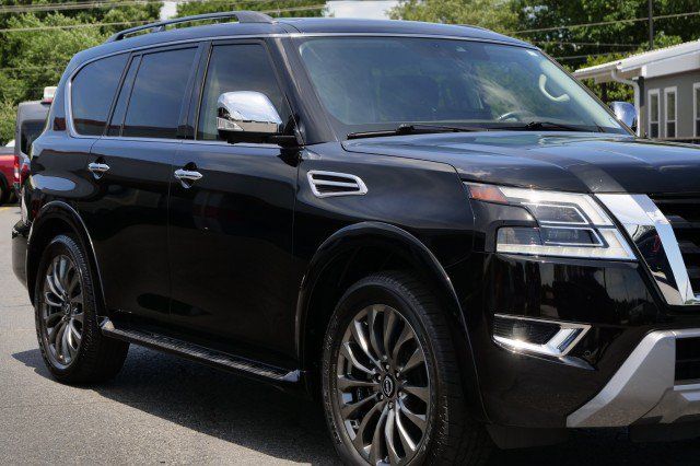 Used 2023 Nissan Armada Platinum w/ Captain's Chairs Package RWD image 11