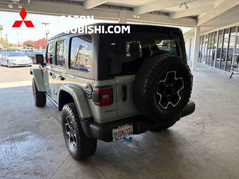 Used 2023 Jeep Wrangler Unlimited Rubicon 4xe w/ Steel Bumper Group AWD/4WD image 4