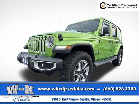 Used 2019 Jeep Wrangler Unlimited Sahara AWD/4WD image 14
