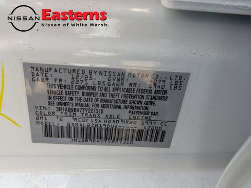 New 2026 Nissan Sentra S w/ Floor Mat Package FWD image 28