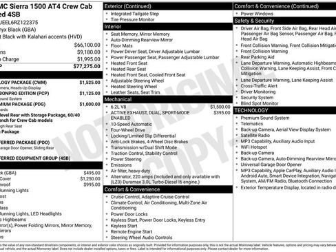 Used 2024 GMC Sierra 1500 AT4 w/ Technology Package AWD/4WD image 33