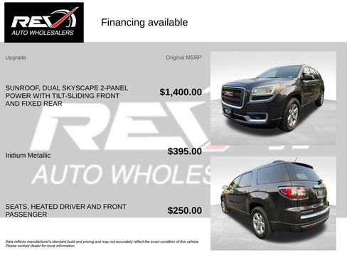 Used 2016 GMC Acadia SLE image 6