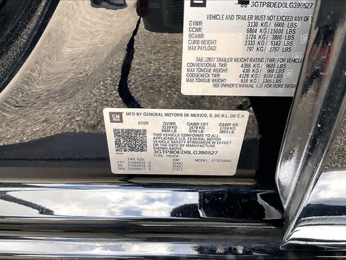 Used 2020 GMC Sierra 1500 SLT RWD image 34