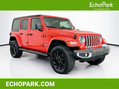 Used 2023 Jeep Wrangler Unlimited Sahara AWD/4WD image 1