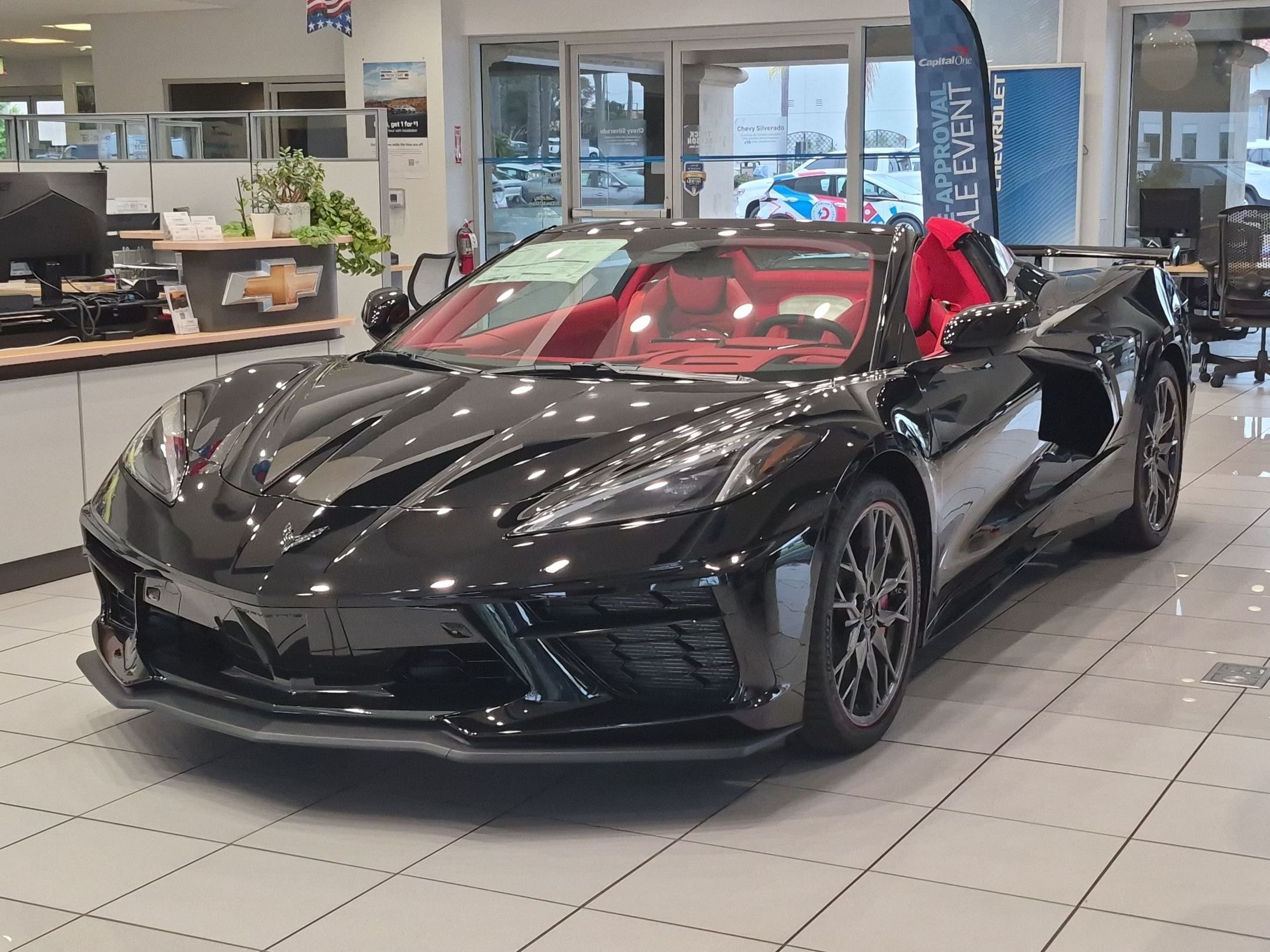 New 2026 Chevrolet Corvette Stingray Premium Conv w/ Z51 Performance Package RWD image 1