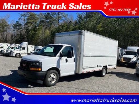 Used 2022 GMC Savana 3500 Extended w/ Power Convenience Package RWD image 1