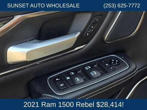 Used 2021 RAM 1500 Rebel w/ Rebel Level 2 Equipment Group AWD/4WD image 32