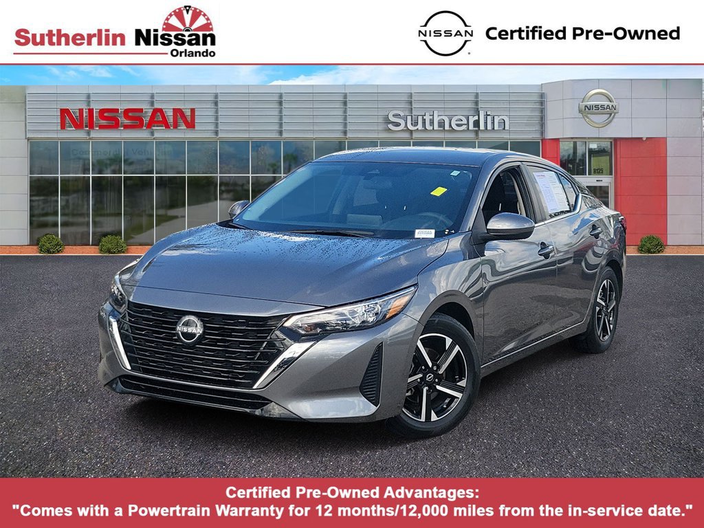 Certified 2024 Nissan Sentra SV FWD image 1