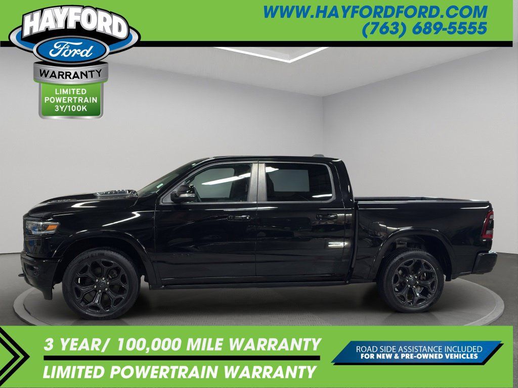 Used 2021 RAM 1500 Limited w/ Night Edition AWD/4WD image 2