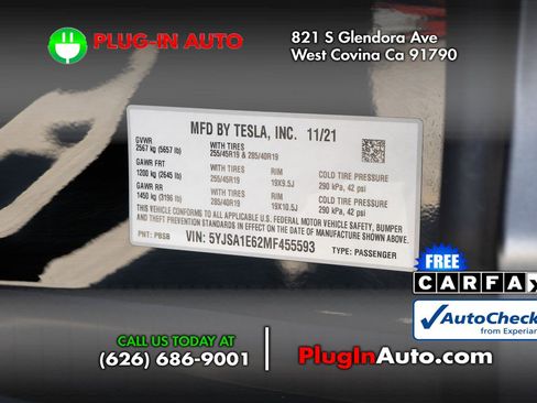 Used 2021 Tesla Model S Plaid image 10