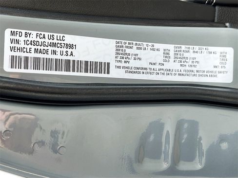 Used 2021 Dodge Durango SRT w/ Premium Interior Group image 36