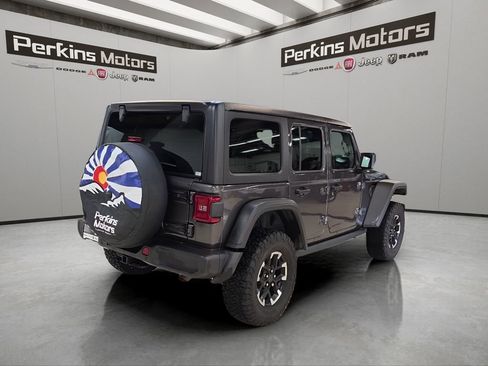 Certified 2025 Jeep Wrangler Unlimited Rubicon 4xe w/ Safety Group AWD/4WD image 7